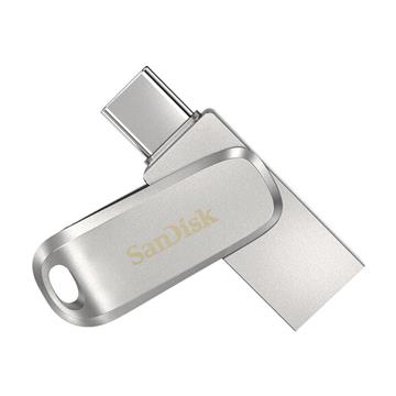 SanDisk Ultra Dual Drive Luxe USB Type-C 32GB 150MB / s USB 3.1 Gen 1, silver