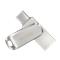 SanDisk Ultra Dual Drive Luxe USB Type-C 64GB 150MB / s USB 3.1 Gen 1, silver