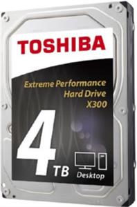 Toshiba 3.5 "4TB 7200 128MB X300 SATA 3 Hard Drive, HDWE140UZSVA