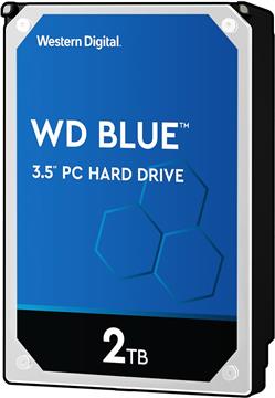 WD hard drive 2TB 5400RPM 256MB 6GB / S BLUE, WD20EZAZ