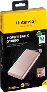 Intenso S 10000mAh portable battery - Pink