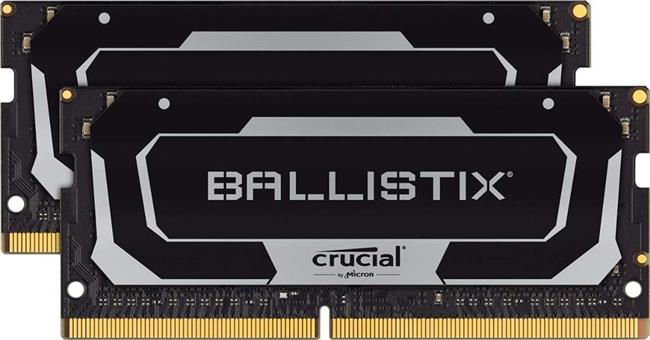 Memorija za prijenosno računalo Crucial Ballistix 16GB Kit (2 x 8GB) DDR4-2666 SODIMM PC4-21300 CL16, 1.2V, BL2K8G26C16S4B