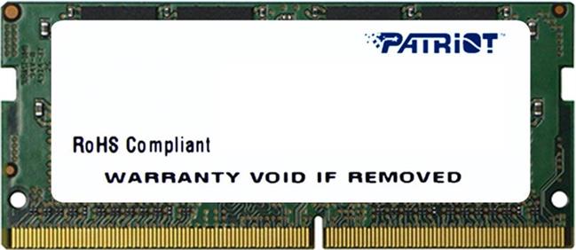 Memorija za prijenosno računalo Patriot Signature Line 16GB DDR4-2666 SODIMM PC4-21300 CL19, 1.2V, PSD416G26662S