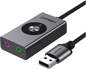 Ugreen USB 2.0 to 3.5mm audio adapter sound card 7.1