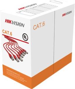 HikVision 305 m CAT6 UTP Network Cable Solid Copper Core (Cable Orange)