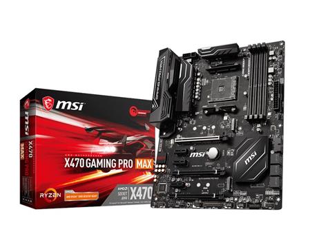 Matična ploča MSI X470 GAMING PRO MAX, D4, U3.1, m2, AM4