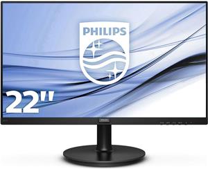Philips LED 21,5" 221V8A, VGA, HDMI, zvu., 75Hz