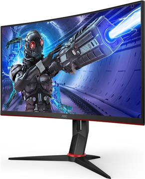 Monitor 27" AOC C27G2ZU, VA 240Hz, 0.5ms, 300cd/m2, 3000:1, zakrivljeni, zvučnici, crni