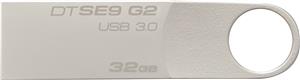 Memorija USB 3.0 FLASH DRIVE, 64 GB, KINGSTON DTSE9 G2, KE-U9164-9DX, srebrna