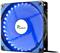 Ventilator INTER-TECH Argus L-12025 BL LED Blue, 120mm, 1200 okr/min, crno/plavi