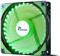 Ventilator INTER-TECH Argus L-12025 GR LED Green, 120mm, 1200 okr/min, crno/zeleni