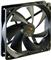 Ventilator INTER-TECH Sinan F120-S, 120mm, 1000 okr/min, crno
