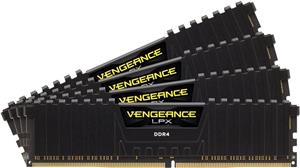 Corsair Vengeance LPX 64GB DDR4 Kit 2666 C16 (4x16GB) black