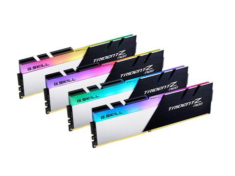 G.Skill TridentZ Neo Series - DDR4 - 32 GB: 4 x 8 GB - DIMM 288-PIN, F4-3000C16Q-32GTZN