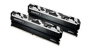 G.Skill SNIPER X Series - Urban Camo - DDR4 - 16 GB: 2 x 8 GB - DIMM 288-PIN, F4-3200C16D-16GSXWB