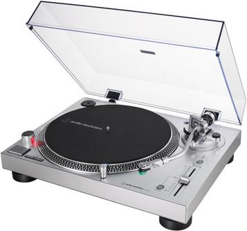 Turntable Audio-Technica AT-LP120XUSB, silver