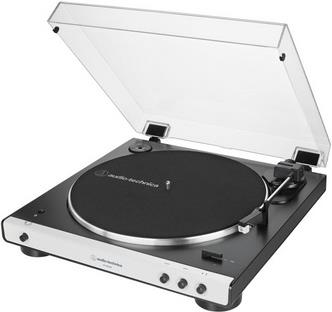 Turntable Audio-Technica AT-LP60XBTBK, Bluetooth, white