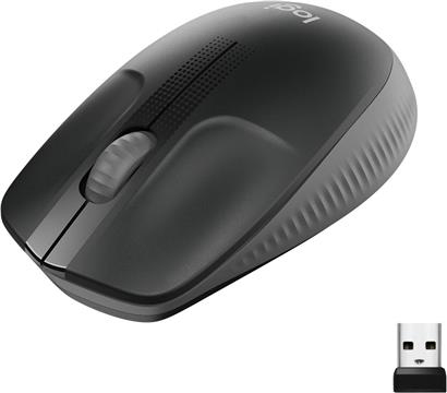 Miš LOGITECH M190, optički, bežični, 1000dpi, crni