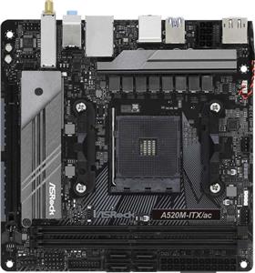 Matična ploča ASRock A520M-ITX/ac - Mini-ITX - Socket AM4 - AMD A520