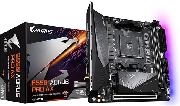 Gigabyte B550I AORUS PRO AX - 1.0 - Motherboard - Mini-ITX - Socket AM4 - AMD B550