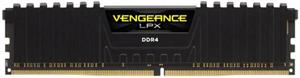 Memorija PC-24000, 8GB, CORSAIR CMK8GX4M1D3000C16 Vengeance LPX Black, DDR4 3000MHz, CL16