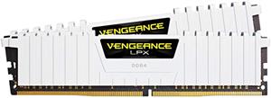 Memorija PC-25600, 16 GB, CORSAIR CMK16GX4M2B3200C16W Vengeance LPX White, DDR4 3200Mhz, 2x8GB kit