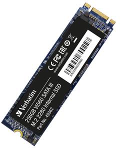 SSD 256 GB VERBATIM, Vi560 S3, SATA 3, M.2, 2280, do 560/460 MB/s