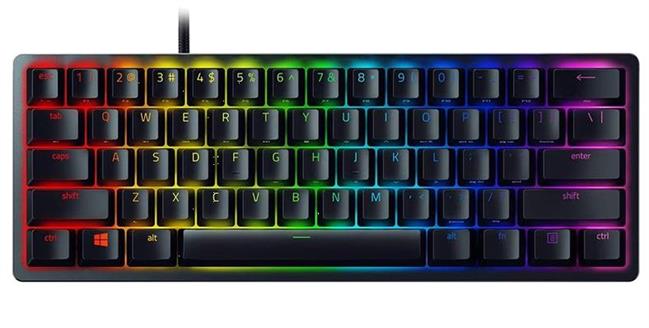 Tipkovnica RAZER Huntsman Mini, Purple switch, US + HR Layout, USB