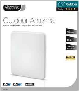 Antena VIVANCO 29954, vanjska, 48 dB max, 8.5m kabel