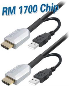 Transmedia HDMI 4K UHD kabel with active chipset 60m