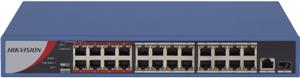 HikVision 24-Port 100Mbps RJ45 PoE (230W) 1x GbE RJ45 1x 1G SFP Unmanaged Switch