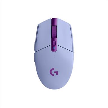 Miš LOGITECH Gaming G305 Lightspeed, bežični, optički, 12000dpi, lilac, USB