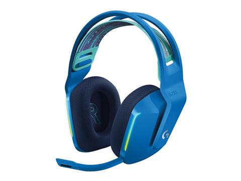 Slušalice LOGITECH Gaming G733 Lightspeed, RGB, bežične, plave