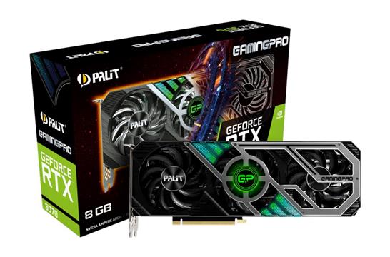 Grafička kartica Palit GF RTX3070 Gaming Pro, 8GB GDDR6, 3 DP