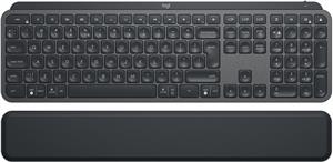 Tipkovnica LOGITECH MX Keys Plus Advanced Wireless Illuminated, Bluetooth, crna