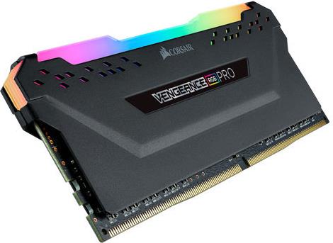 CORSAIR Vengeance RGB PRO - DDR4 - 64 GB: 4 x 16 GB - DIMM 288-PIN, CMW64GX4M4E3200C16