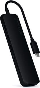 Satechi Aluminium Type-C Slim Multiport (1xHDMI 4K,2x USB-A,1x SD,1x Ethernet) - Black