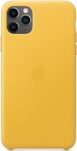 Apple iPhone 11 Pro Max Leather Case - Meyer Lemon (Seasonal Autumn 2019)