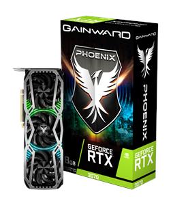 Grafička kartica Gainward GeForce RTX 3070 Phoenix, GeForce RTX 3070, 8 GB, GDDR6, 256 bit, 7680 x 4320 pixels, PCI Express x16 4.0 
