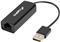 Mrežni adapter USB 2.0 -> RJ45 Fast Ethernet, na kabelu, crn