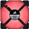 CORSAIR AF120 LED Low Noise Cooling Fan, Single Pack, Red