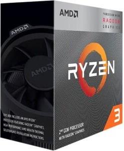 AMD CPU Desktop Ryzen 3 4C/4T 3200G PRO(4.0GHz,6MB,65W,AM4) MPK