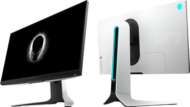 Monitor 27" DELL Alienware AW2720HFA, AMD FreeSync Premium/nVidia G-Sync, 240Hz, 1ms, 350cd/m2, 1000:1, pivot, bijelo-crni
