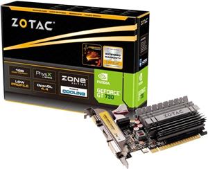 ZOTAC GeForce GT 730 2GB Zone Edition