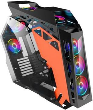 NaviaTec HERO XL Gaming Case ATX, Tempered Glass, RGB fans