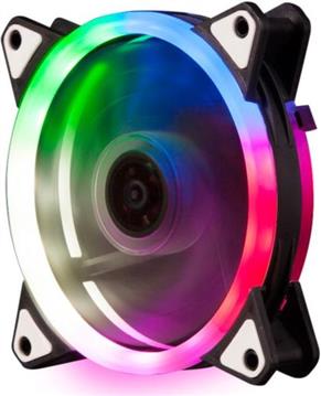 NaviaTec PC Case Fan 120mm, Colorful LED