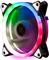 NaviaTec PC Case Fan 120mm, Colorful LED