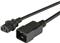 Kabel za napajanje, IEC320 C13 Ž ravni -> C20 M ravni 1,8 m,