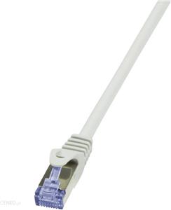 S/FTP prespojni kabel Cat.7 LSZH Cu AWG26, sivi, 20,0 m
