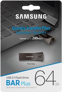SAMSUNG BAR PLUS 64GB Titan Gray
